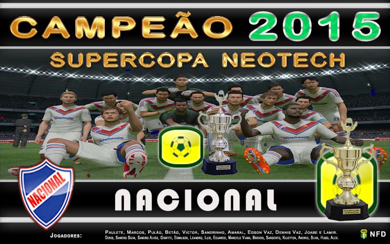 Campeão Supercopa - 2015